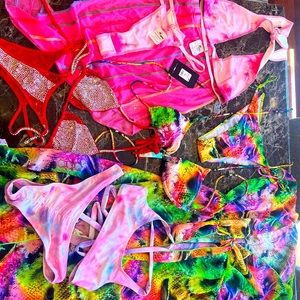 Fashion nova bikini bundle size small